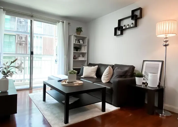 Apartment Spacious 53 Sqm - Bts Thong Lo - Ultra Fast Wifi *